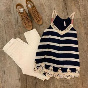 Nautical‎ women’s blouse